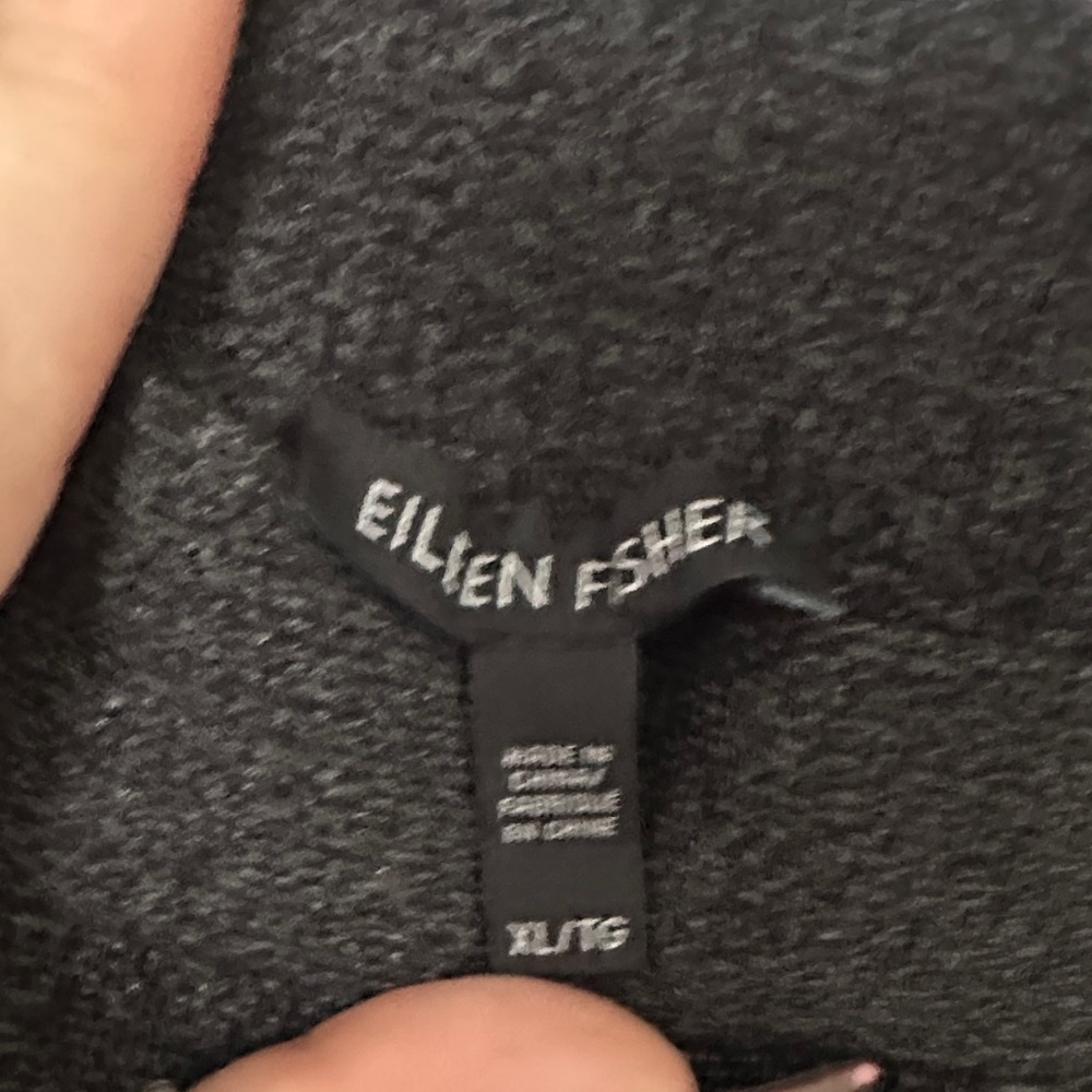 Eileen Fisher Deep Gray Pencil Skirt - Picture 2 of 3